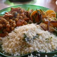 Moroccan Chickpea and Carrot Tagine